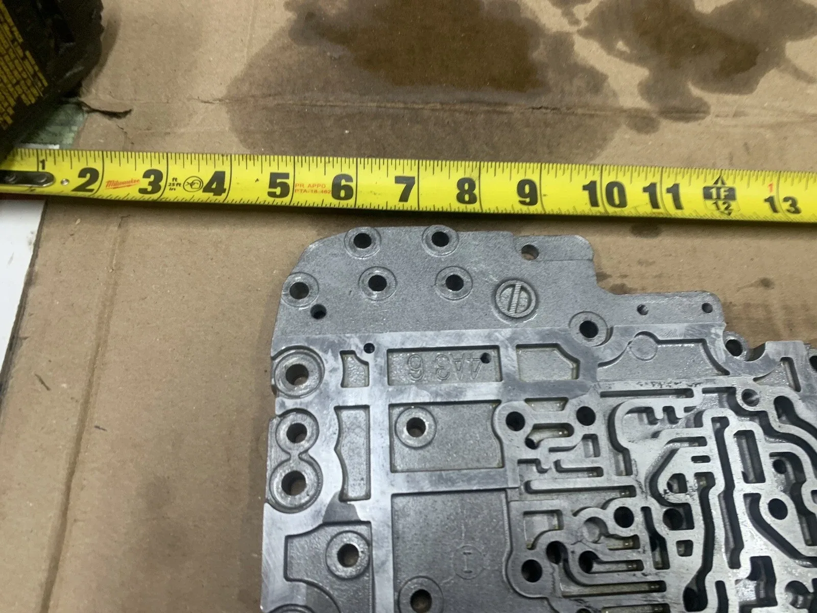 1994-1995 Mitsubishi Galant Auto Transaxle Main Valve Body Section image 3