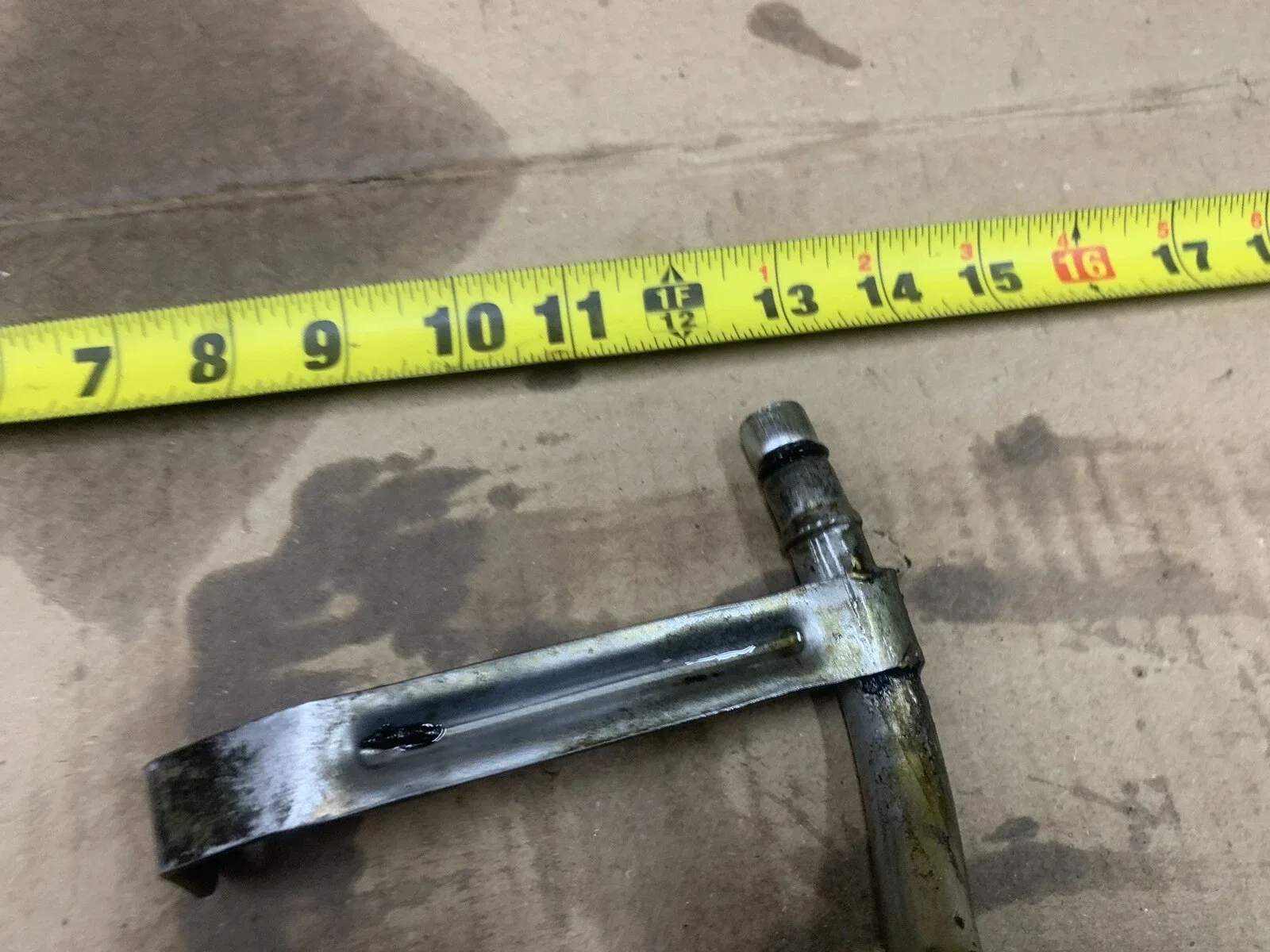 1994-1995 Mitsubishi Galant Automatic Transaxle Fluid Level Dipstick Fill Tube image 2