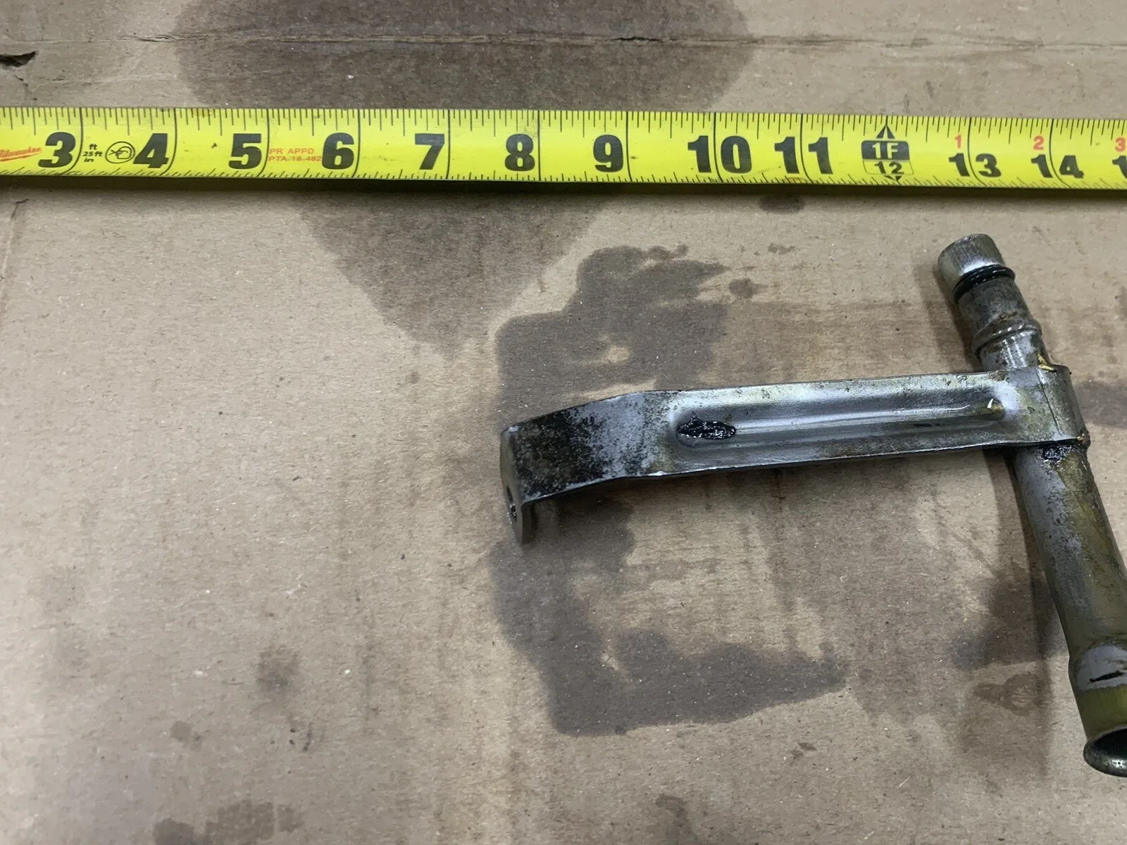 1994-1995 Mitsubishi Galant Automatic Transaxle Fluid Level Dipstick Fill Tube image 3
