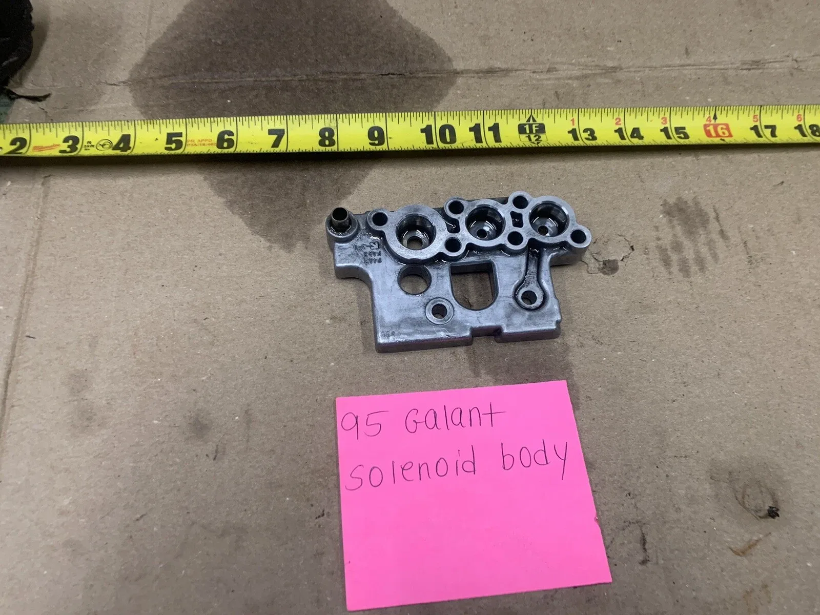 1994-1995 Mitsubishi Galant Automatic Transaxle Solenoid Valve Body