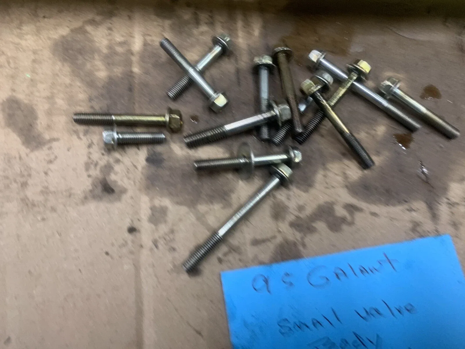 1994-1995 Mitsubishi Galant Automatic Transaxle Small Valve Body Bolts Set image 2