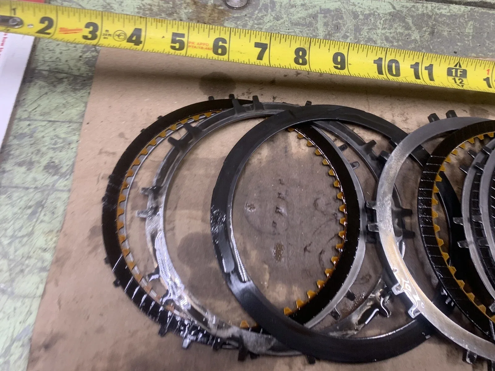 1994-1995 Mitsubishi Galant Auto Transaxle Large Disc And Clutch Plate Pack Set image 3