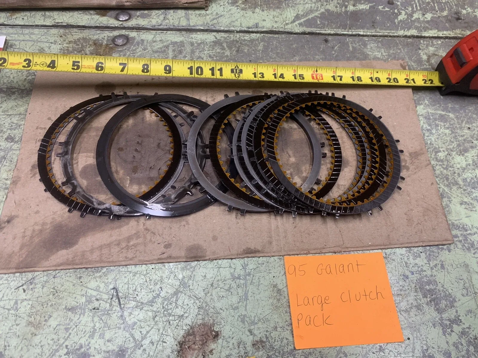 1994-1995 Mitsubishi Galant Auto Transaxle Large Disc And Clutch Plate Pack Set