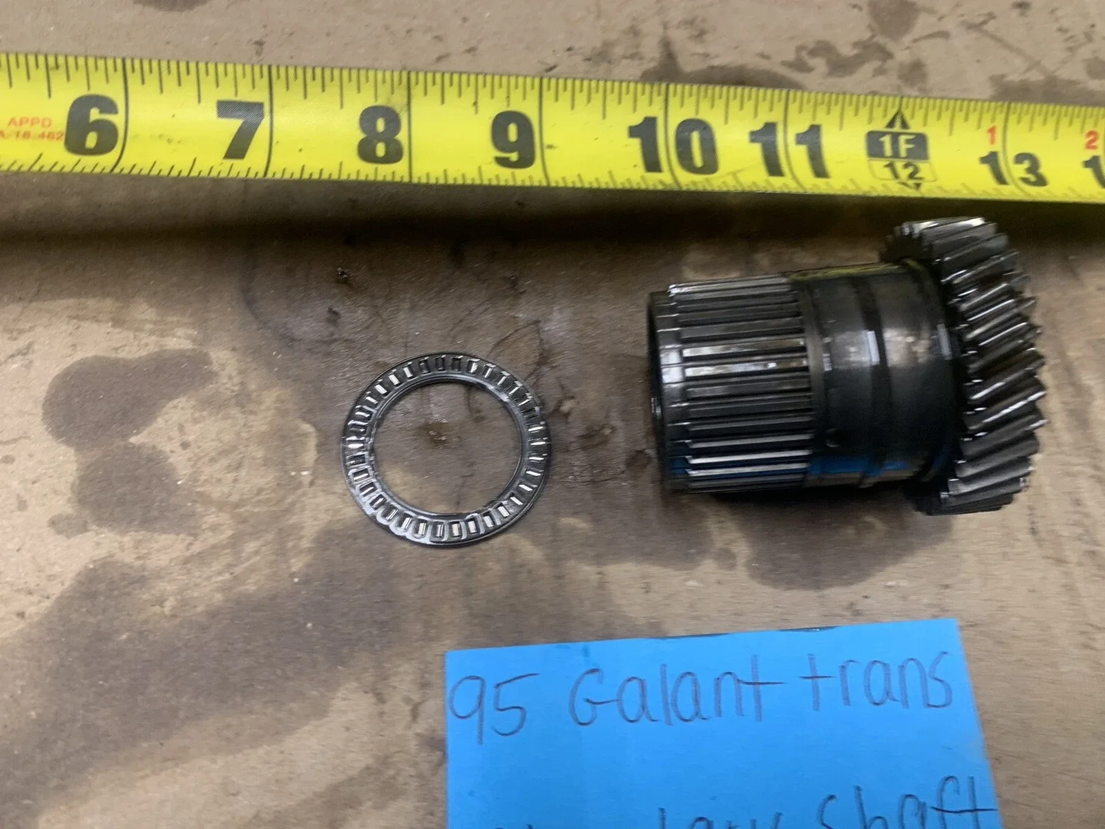 1994-1995 Mitsubishi Galant Automatic Transaxle Planetary Shaft 215 image 2