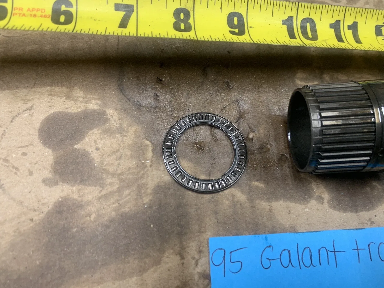 1994-1995 Mitsubishi Galant Automatic Transaxle Planetary Shaft 215 image 3