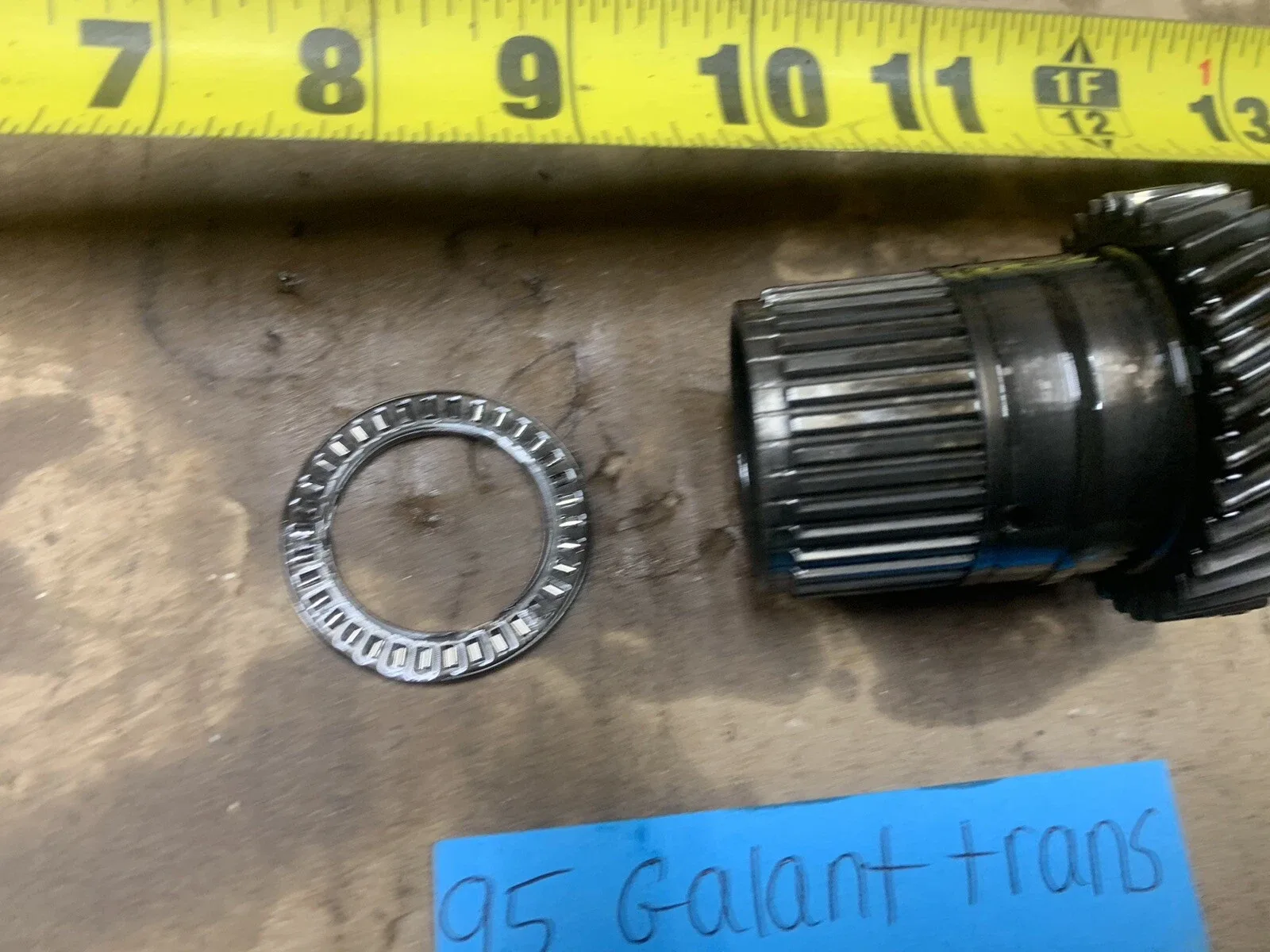 1994-1995 Mitsubishi Galant Automatic Transaxle Planetary Shaft 215 image 4