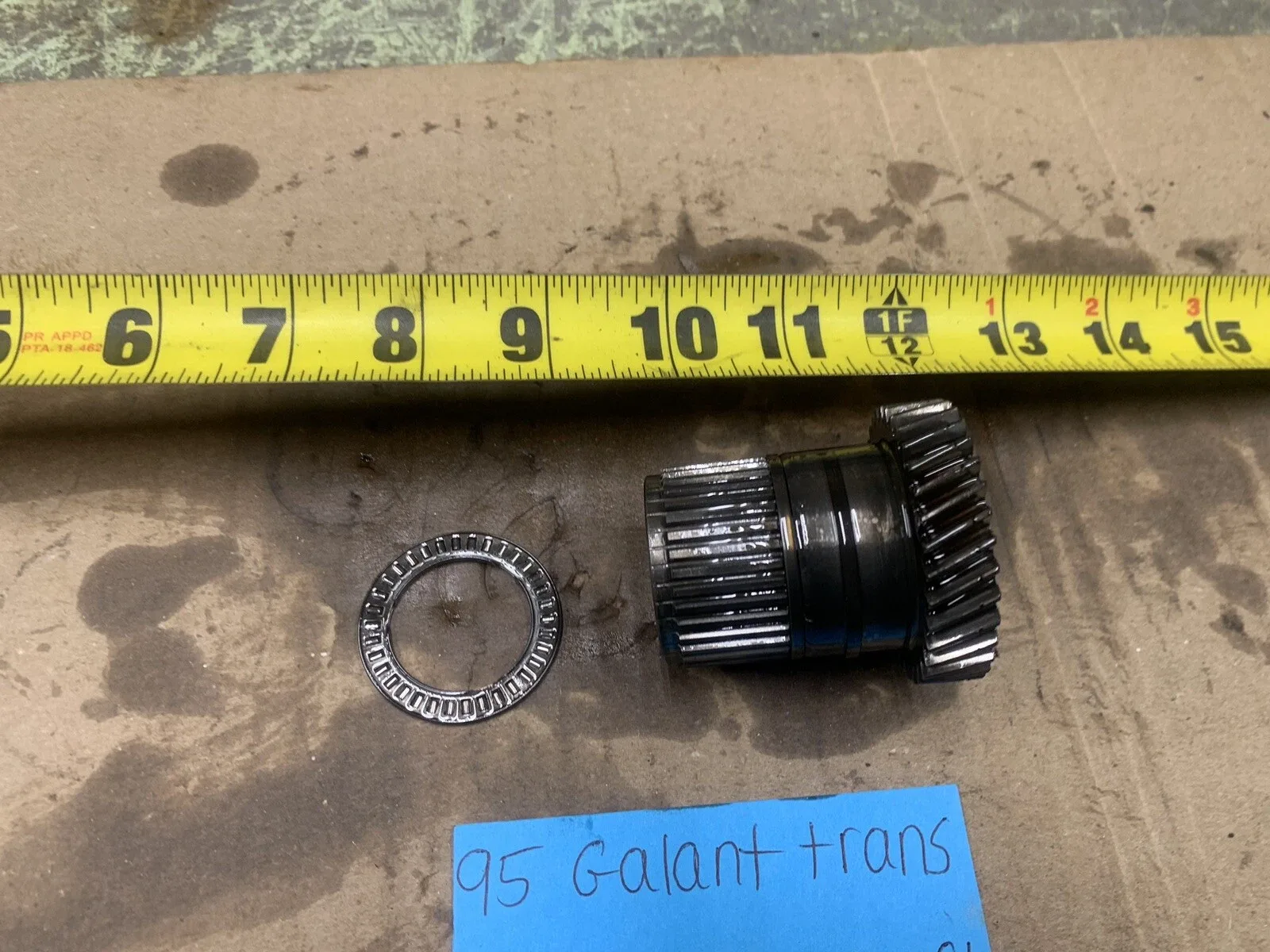 1994-1995 Mitsubishi Galant Automatic Transaxle Planetary Shaft 215
