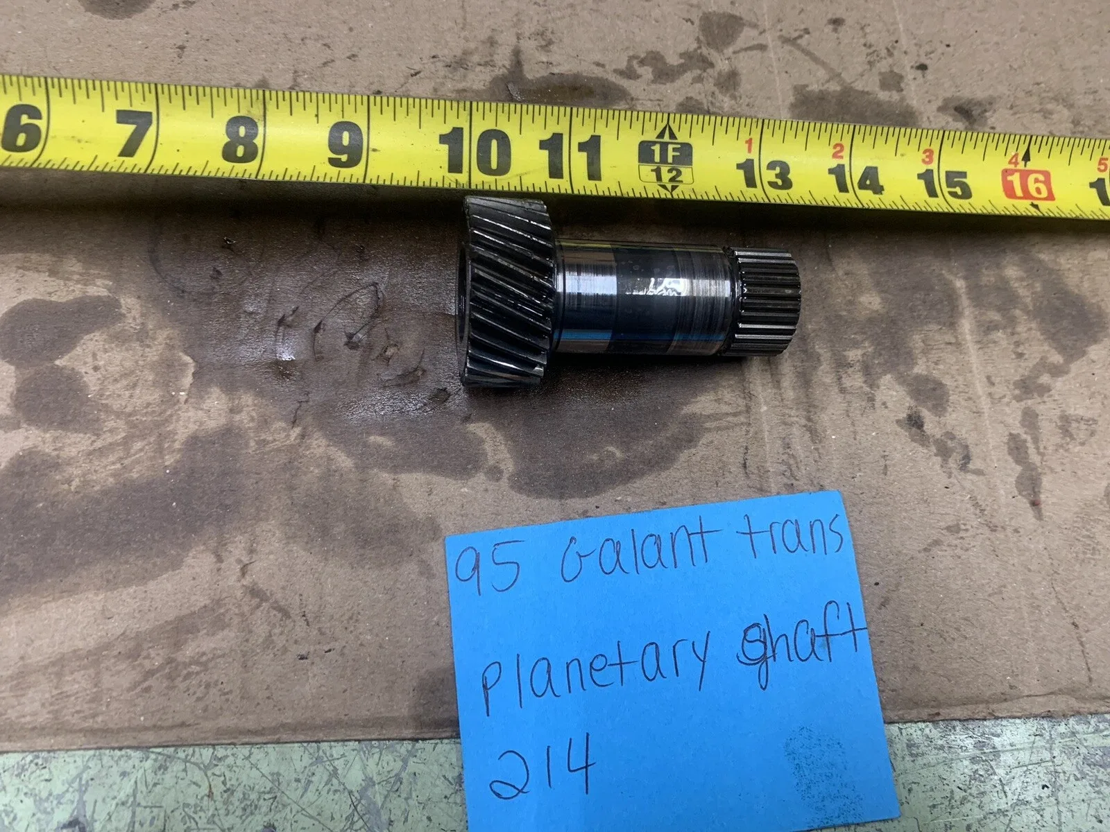 1994-1995 Mitsubishi Galant Automatic Transaxle Planetary Shaft Inner