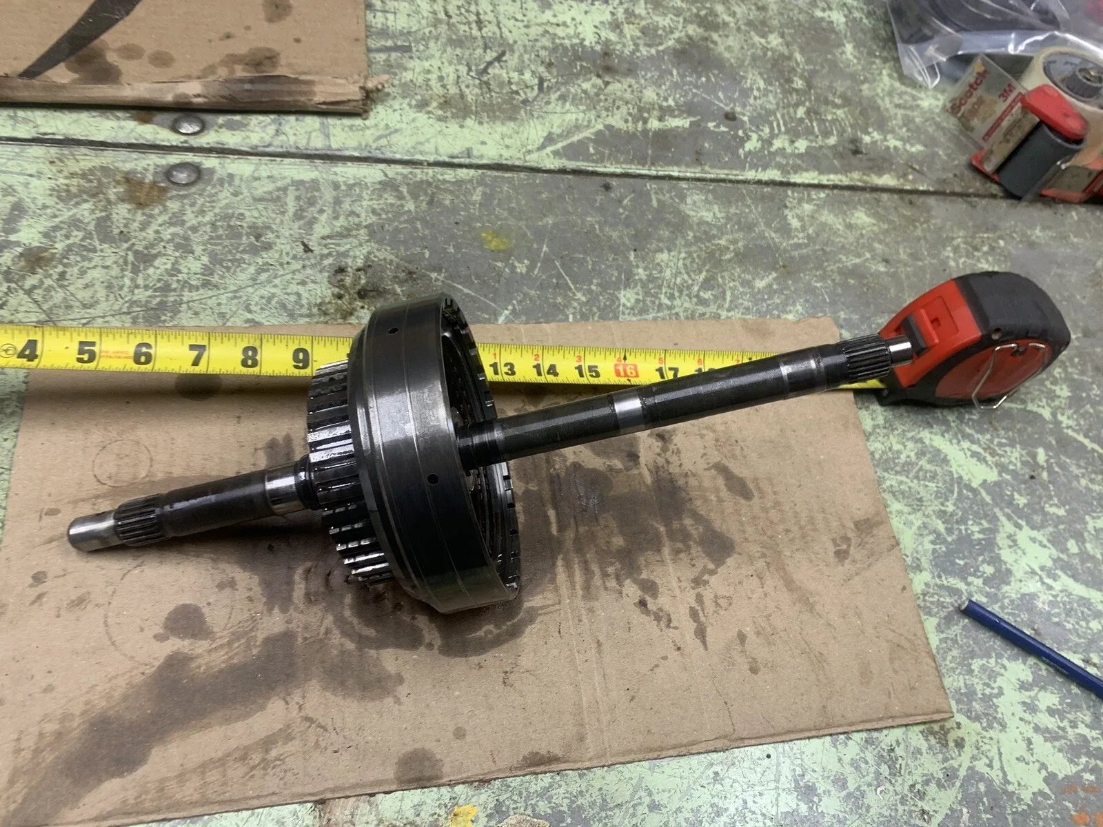 1994-1995 Mitsubishi Galant Automatic Transaxle Input Shaft with Loaded Drum
