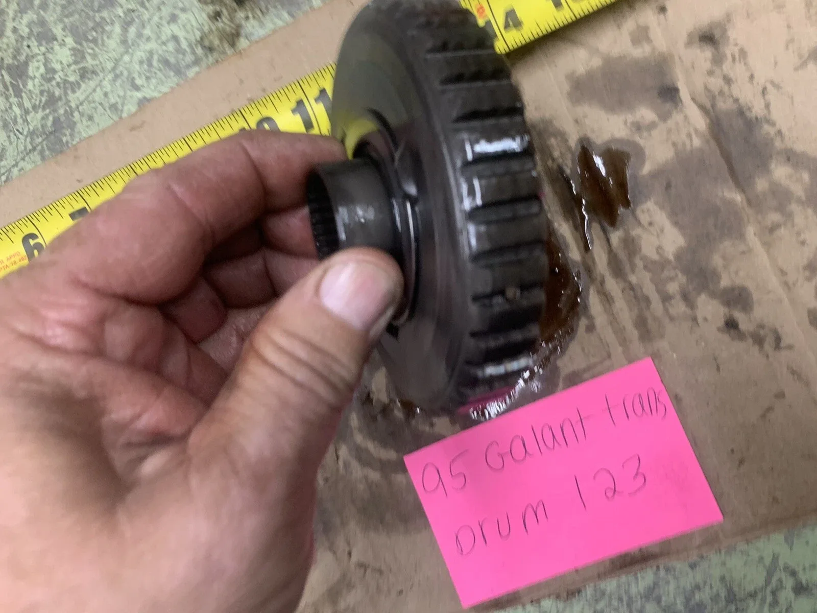 1994-1995 Mitsubishi Galant Automatic Transaxle Drum 123 image 4