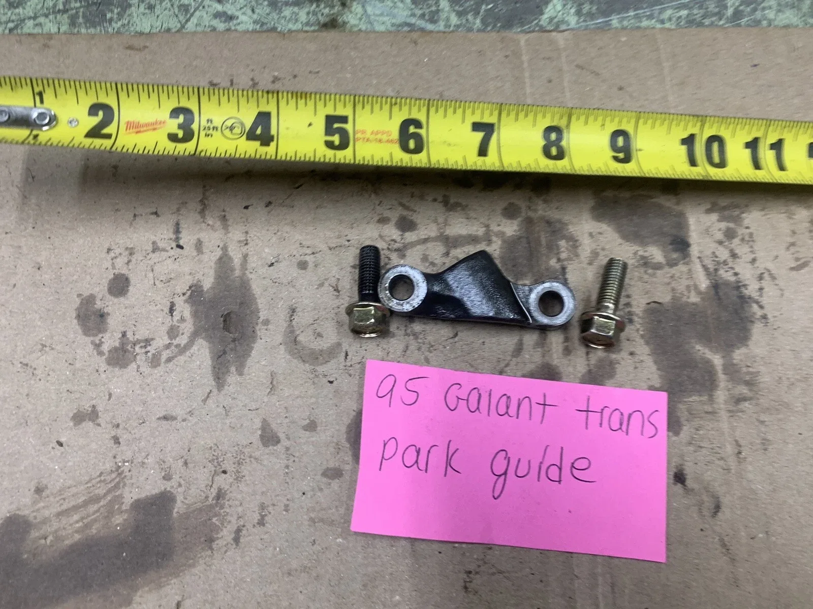 1994-1995 Mitsubishi Galant Automatic Transaxle Park Rod Guide image 2