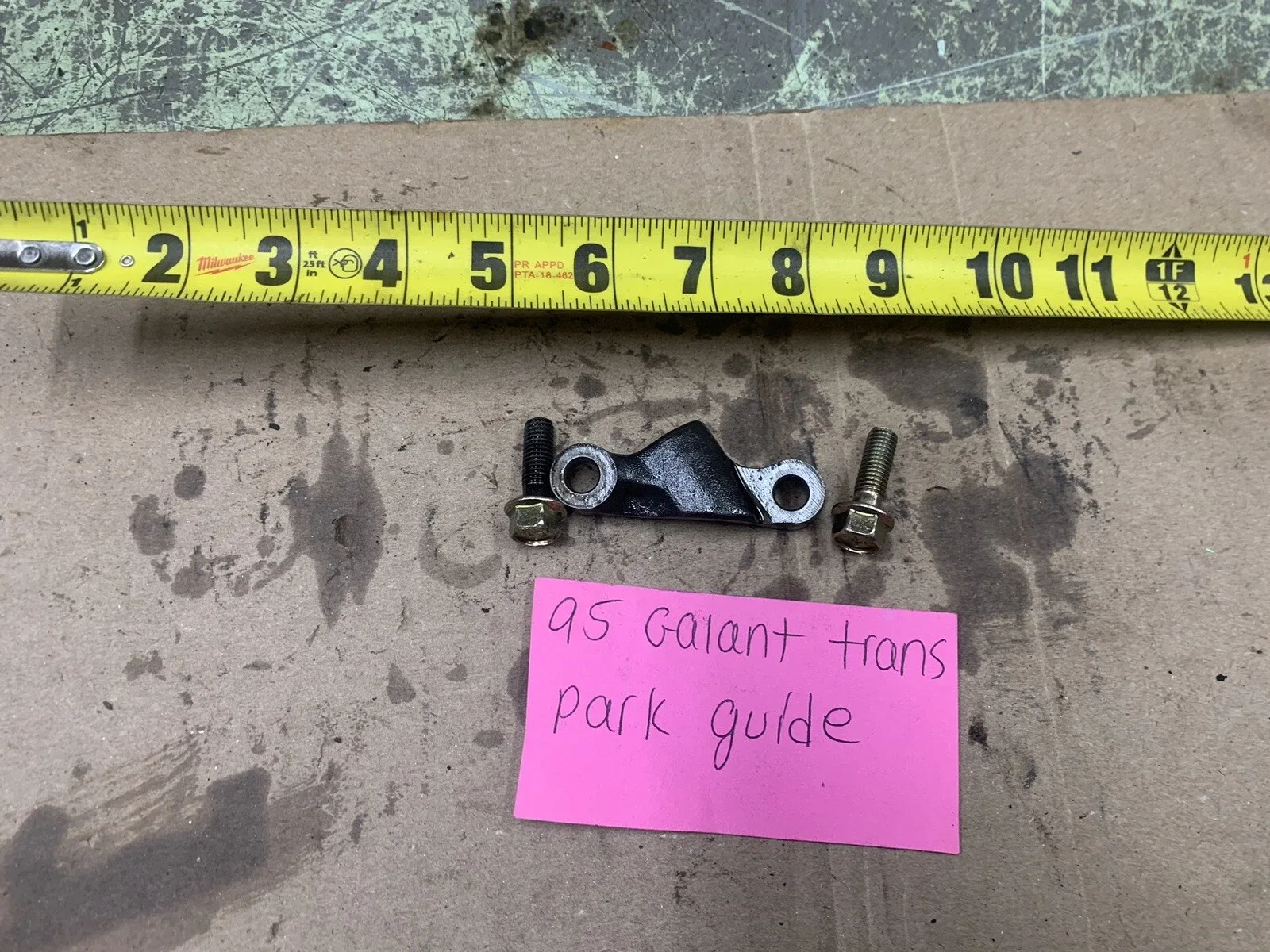 1994-1995 Mitsubishi Galant Automatic Transaxle Park Rod Guide