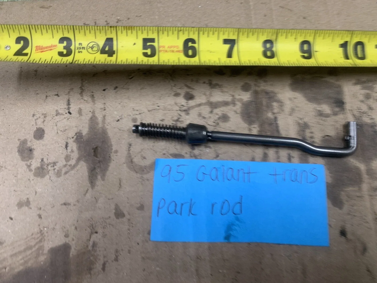 1994-1995 Mitsubishi Galant Auto Transaxle Park Rod Link image 2
