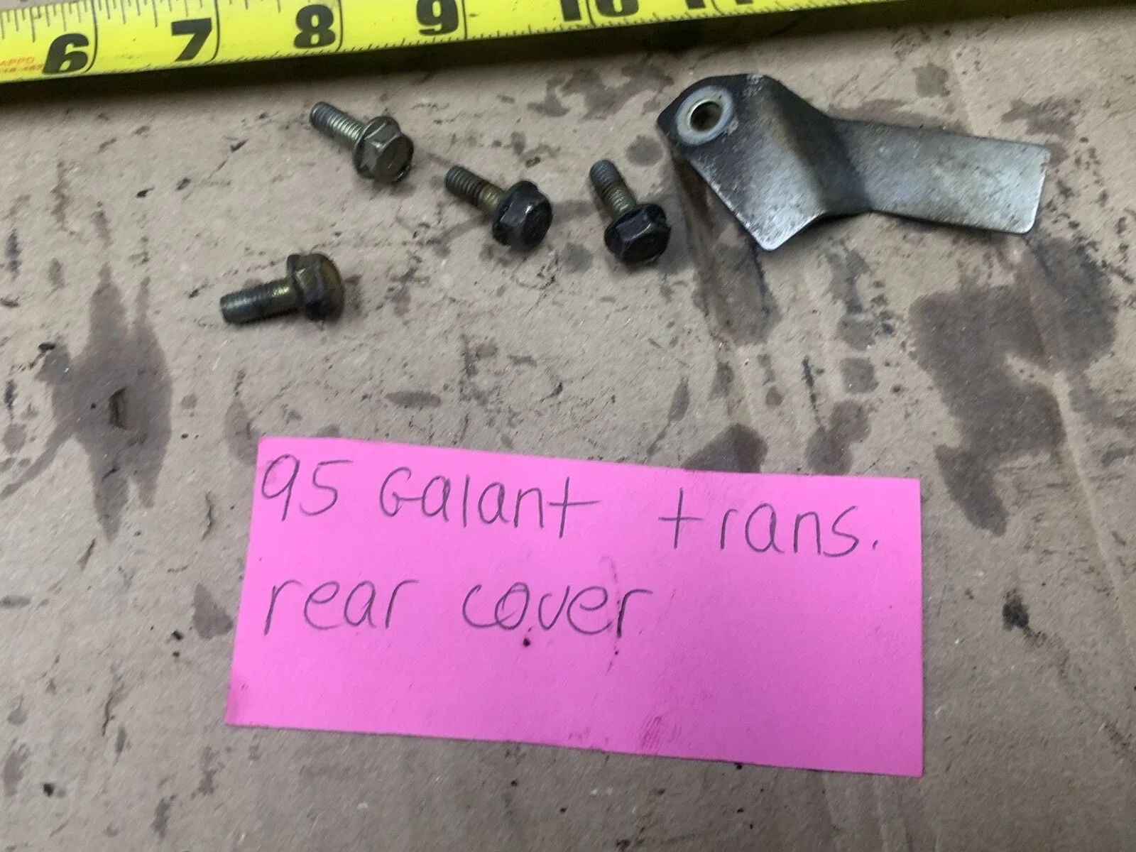 1994-1995 Mitsubishi Galant Auto Transaxle End Cover Bolts - Factory/OEM image 4