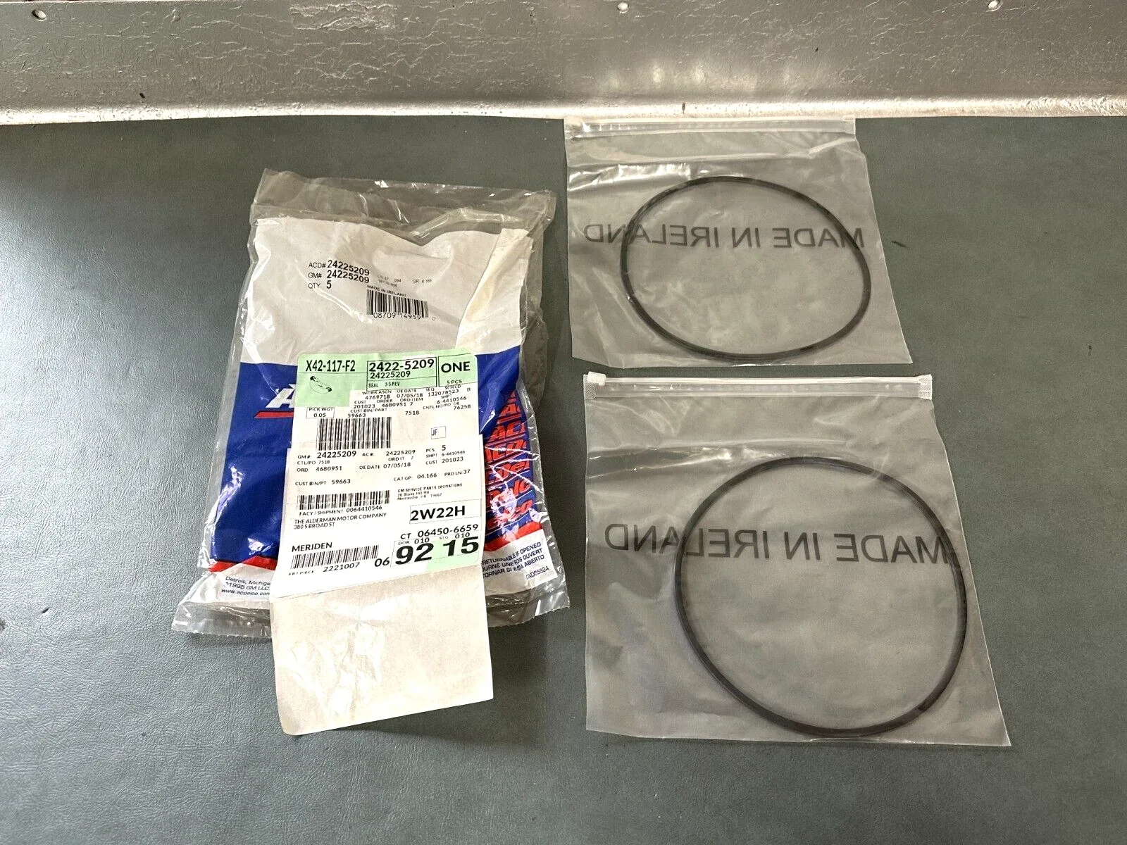 2013-2019 GMC Acadia Automatic Transmission 3-5-Reverse Clutch Piston Seal MPN 24225209