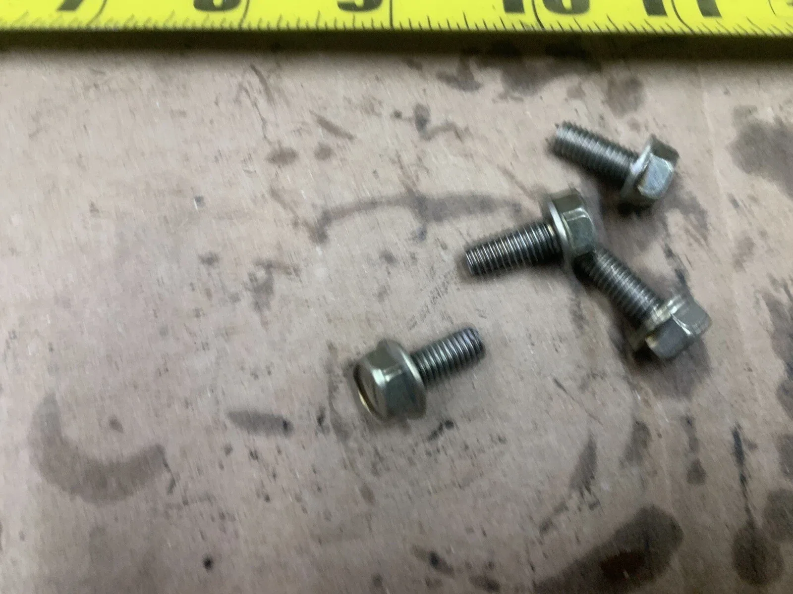 1994-1995 Mitsubishi Galant Auto Transaxle Filter Bolts (Set of 4) image 2