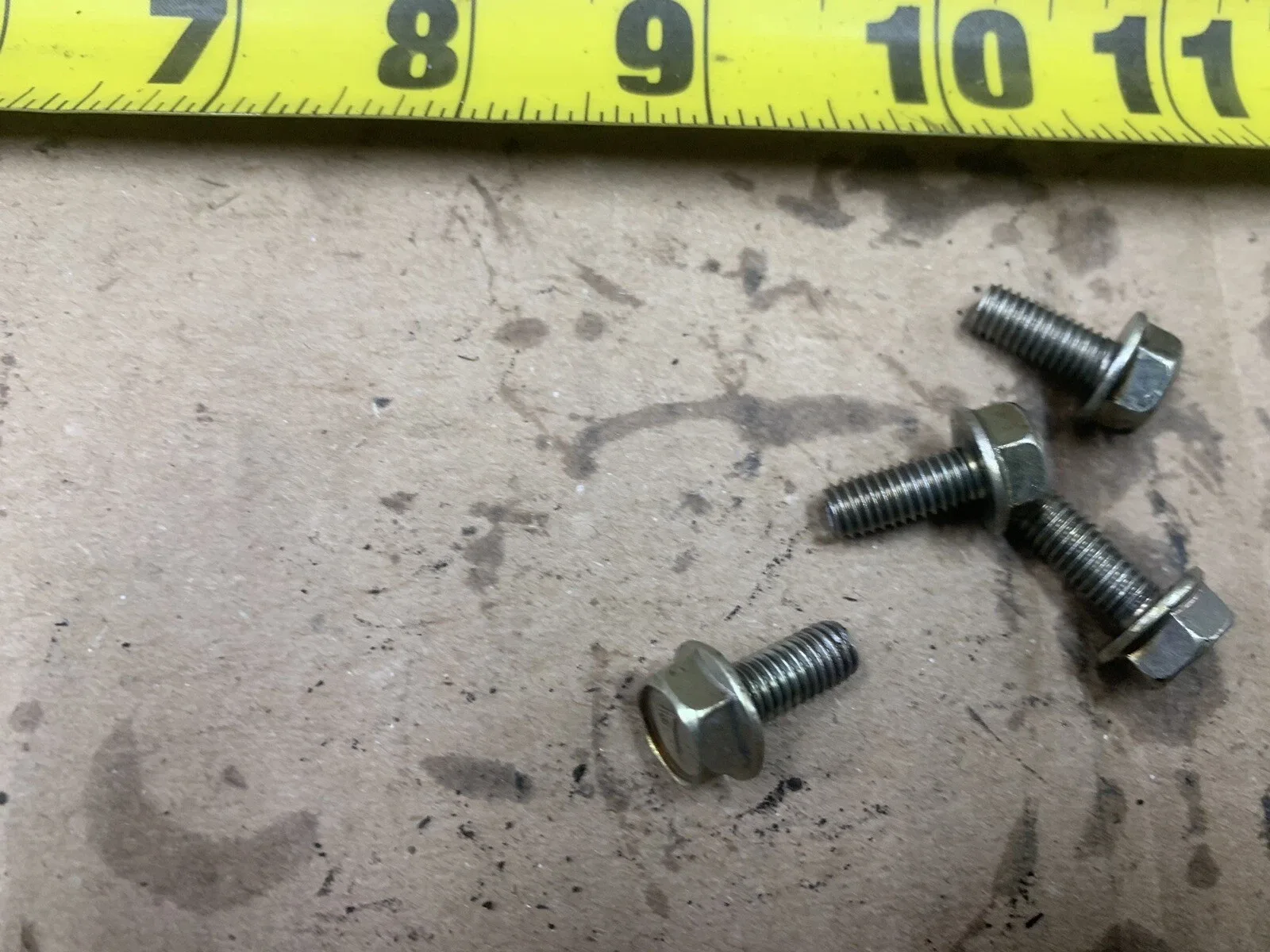 1994-1995 Mitsubishi Galant Auto Transaxle Filter Bolts (Set of 4) image 3