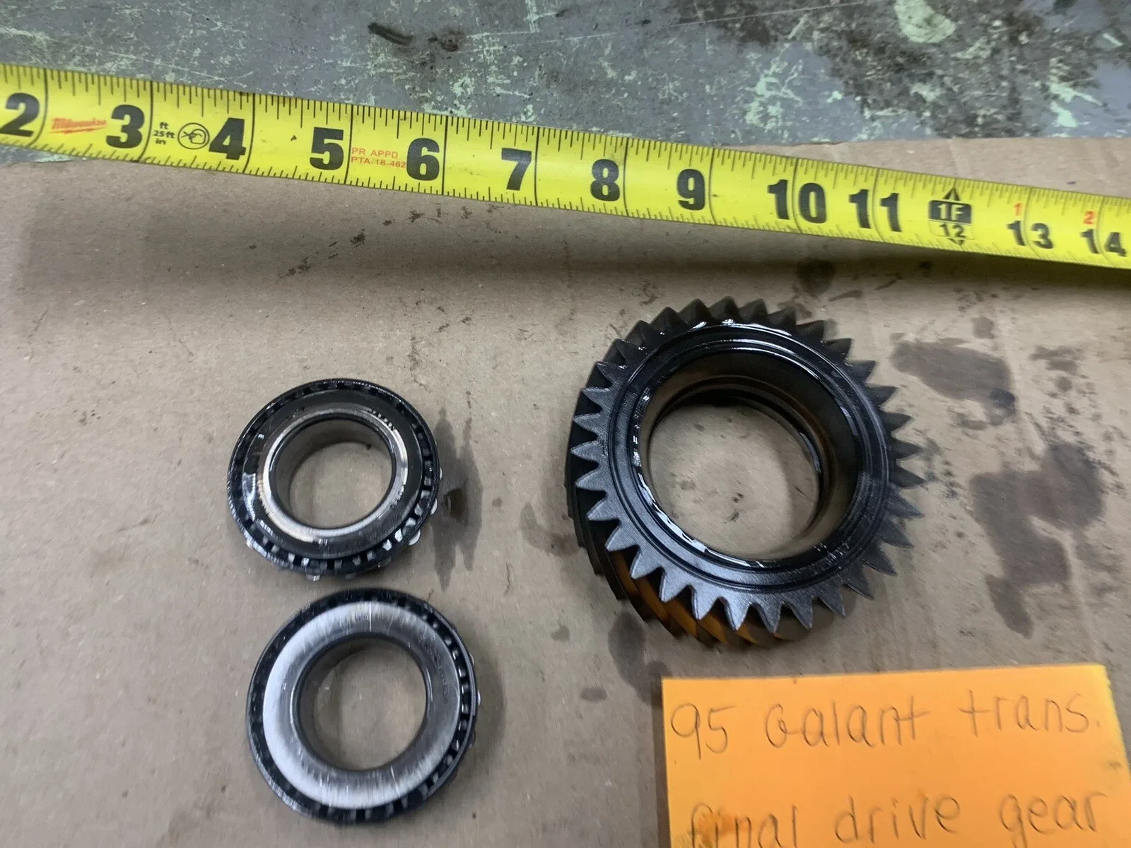 1994-1995 Mitsubishi Galant Final Drive Gear (Auto Transaxle) image 2