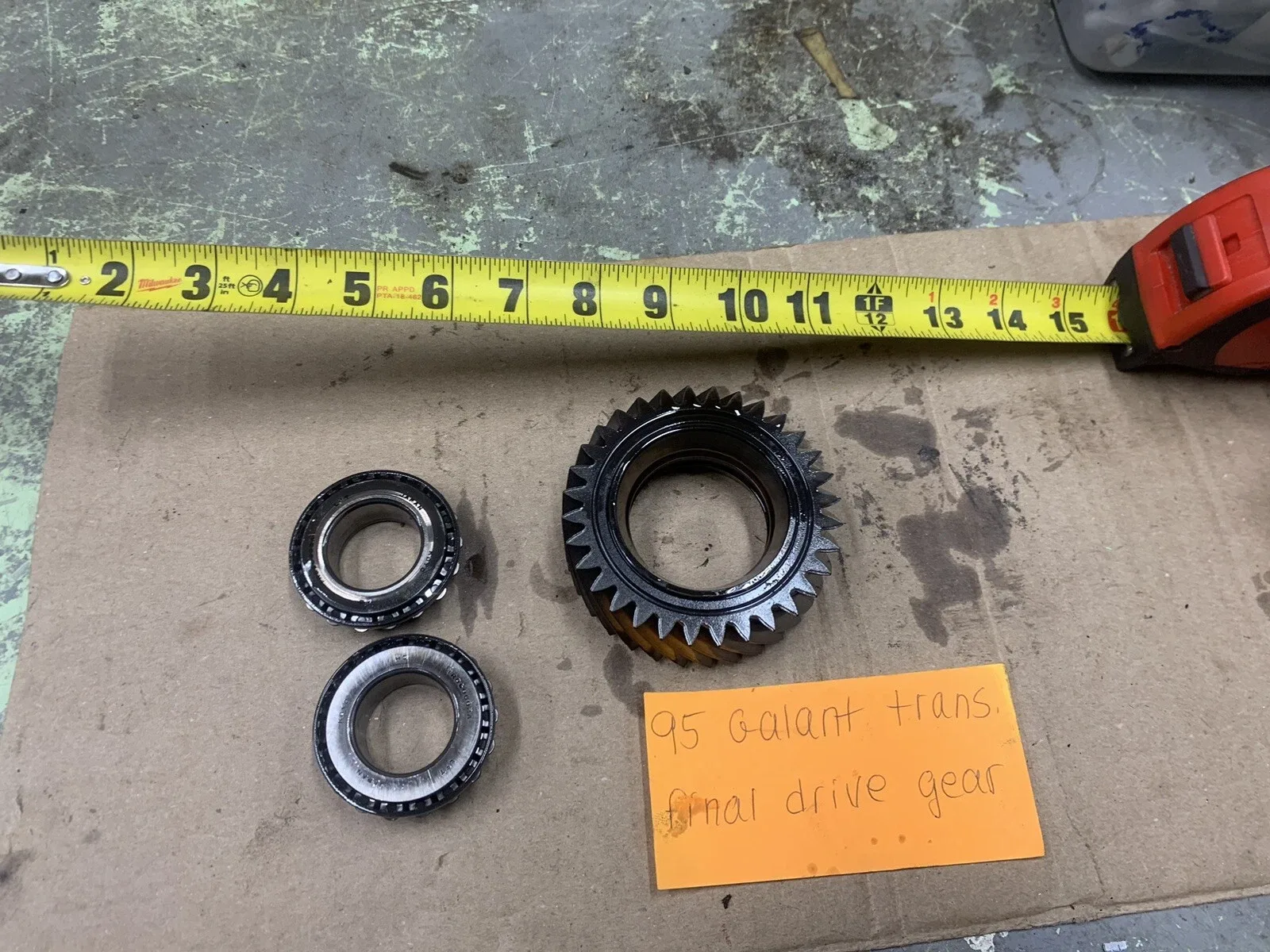 1994-1995 Mitsubishi Galant Final Drive Gear (Auto Transaxle)