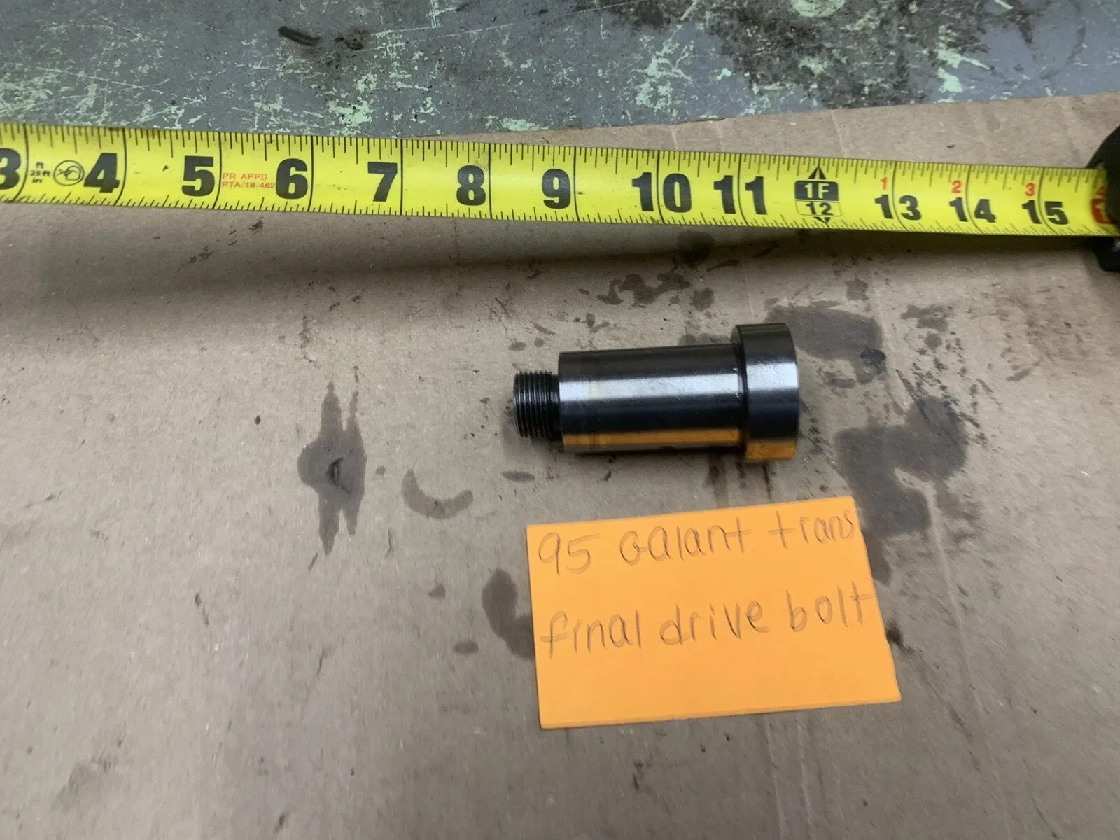 1994-1995 Mitsubishi Galant Automatic Transaxle Final Drive Gear Bolt