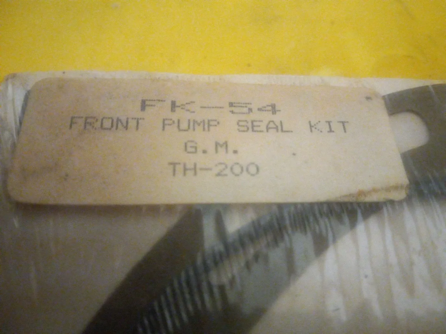 TH200 Front Pump Seal Kit FK-54 image 4