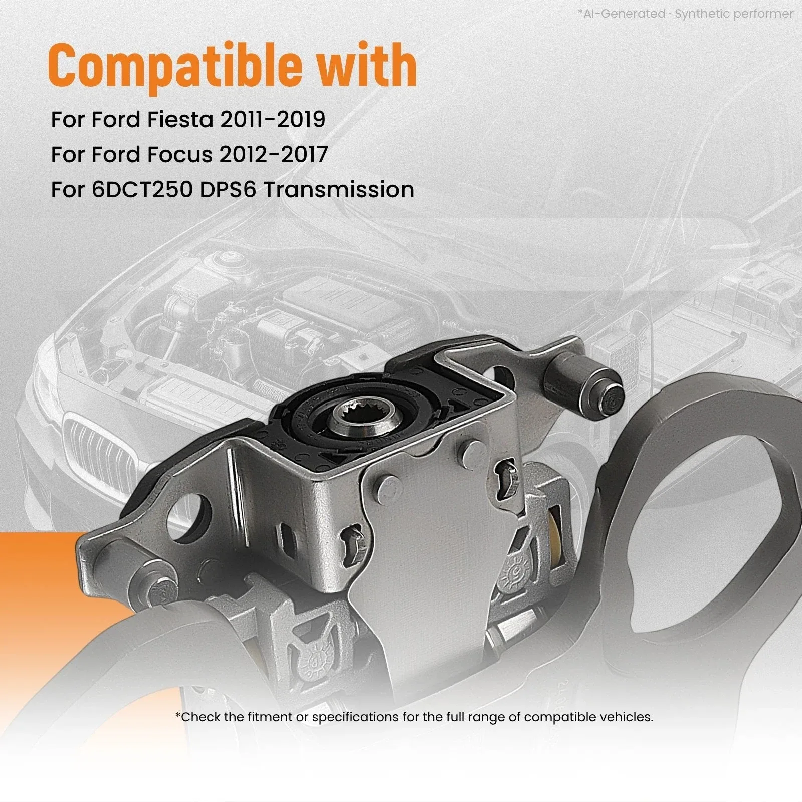 2011-2019 Ford Fiesta & 2012-2017 Ford Focus Clutch Release Fork w/ Bearing Kit for 6DCT250 (DQU607) image 3