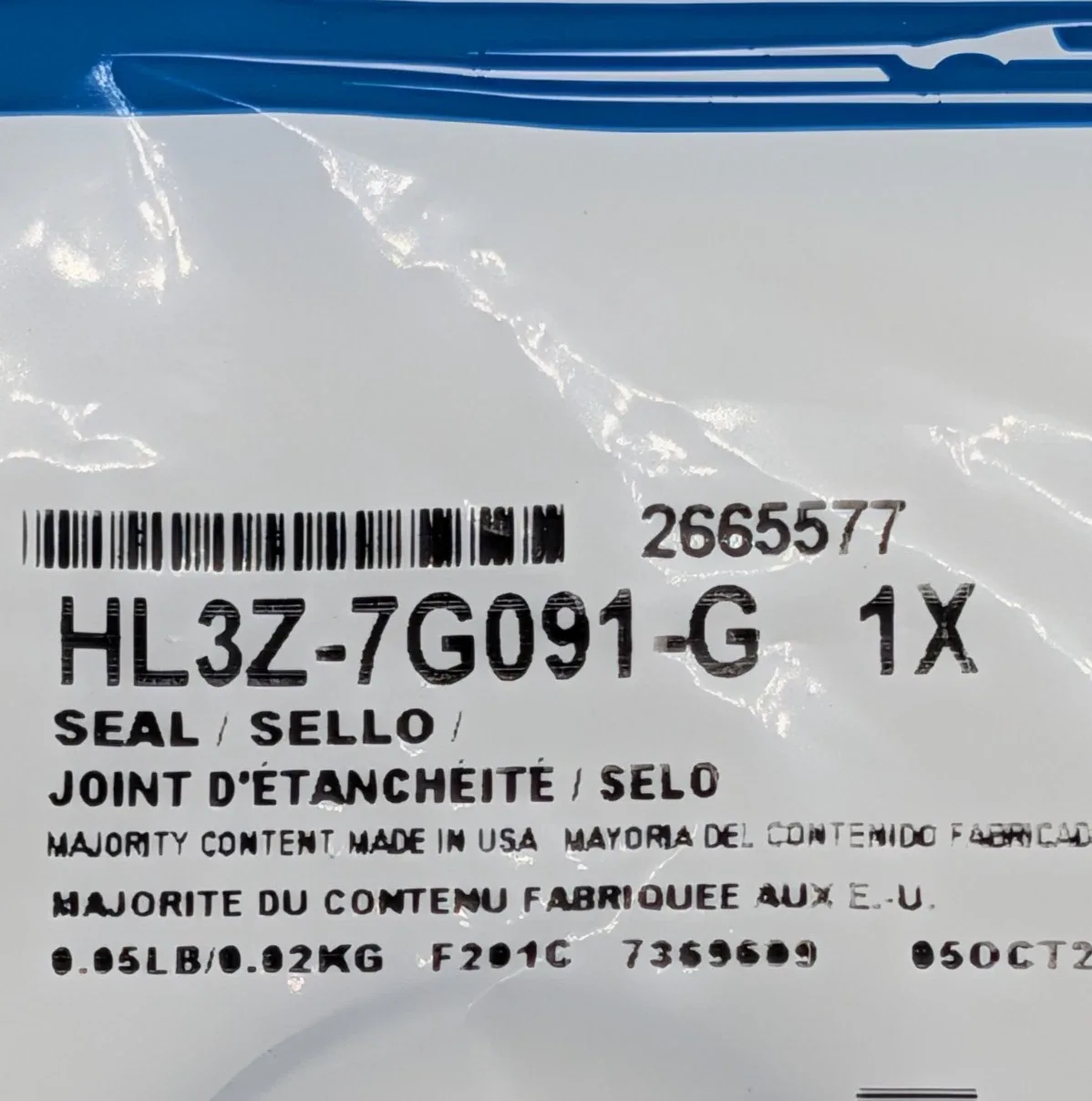 Genuine Ford HL3Z-7G091-G SEAL Planetary Gear Automatic Transmission image 2