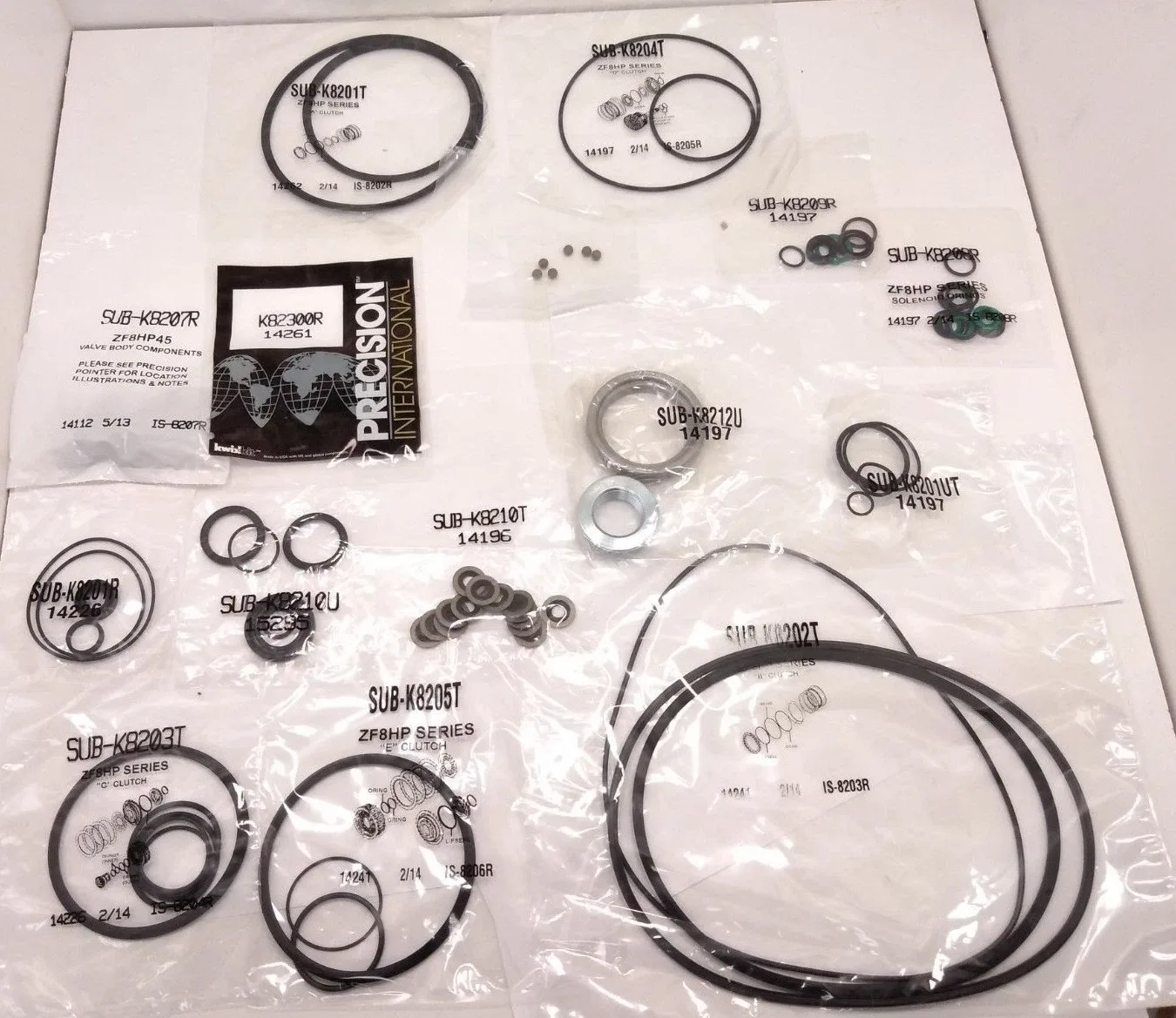 Alto ZF8HP70 Overhaul Rebuild Gasket Kit K82900UTX image 2