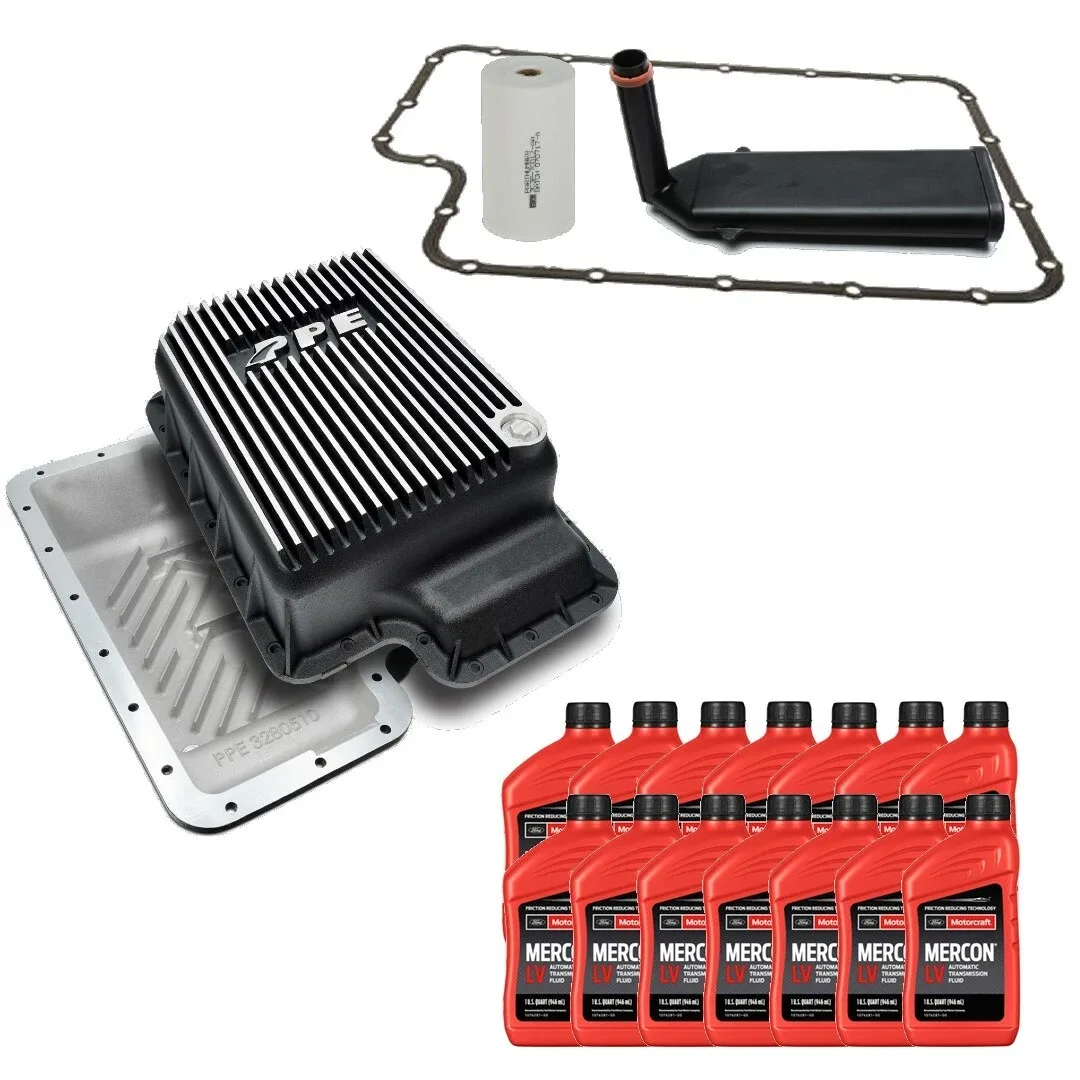 2003-2007 Ford F-250 / F-350 / Excursion 5R110 Transmission Service Kit & PPE Deep Pan - 328051010