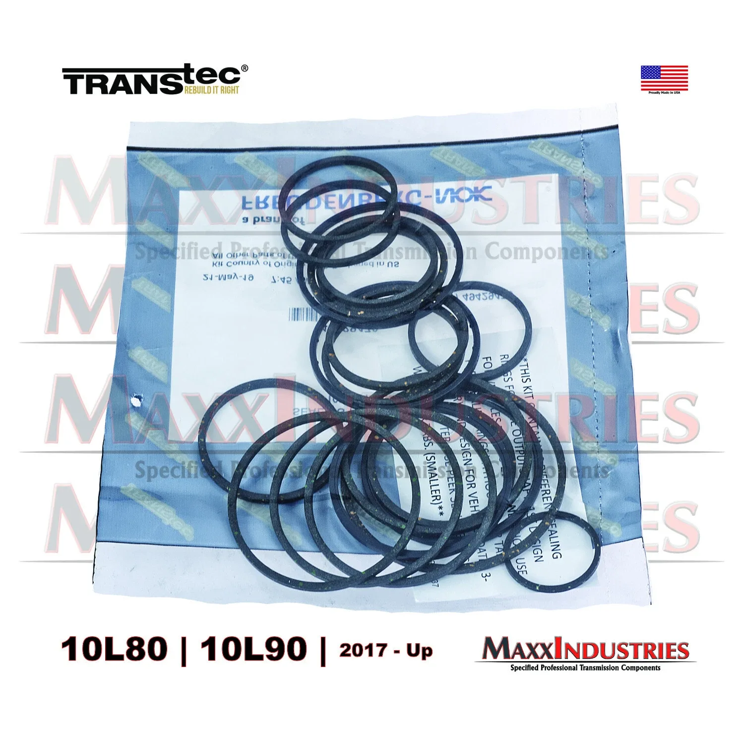 2017-on 10L80 / 10L90 Sealing Ring Kit Transtec 49429470 image 2