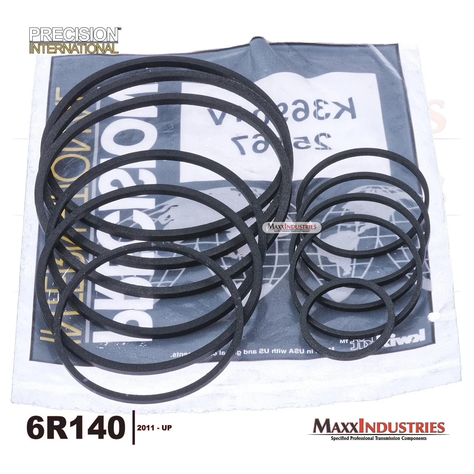 6R140 Sealing Ring Kit K36901V - Precision International PTFE image 2