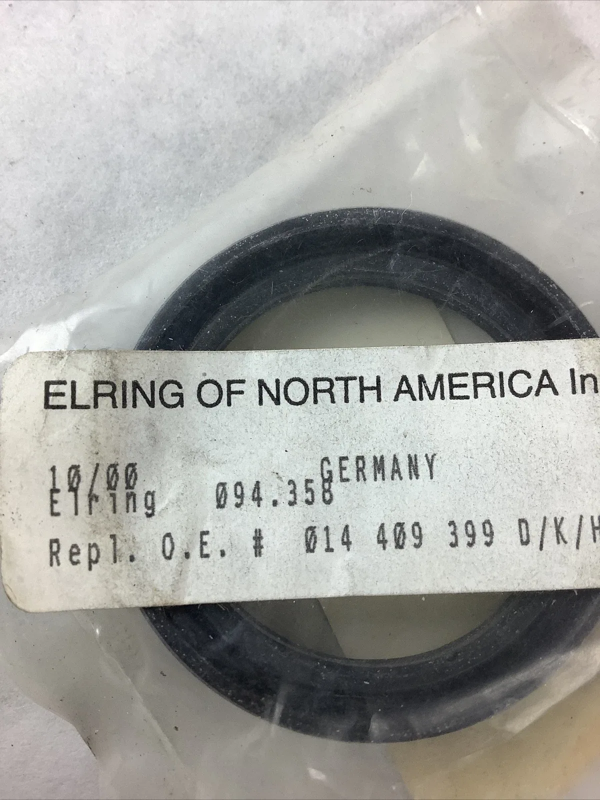 Elring Multi-Purpose Seal Ring (ACM) - Interchange: 014 409 399 D / 014 409 399 K image 2