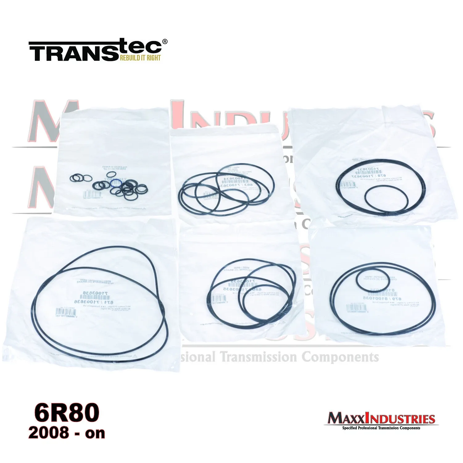 2008+ Ford 6R80 Transmission Rebuild Kit - TransTec MPN 2546 image 4