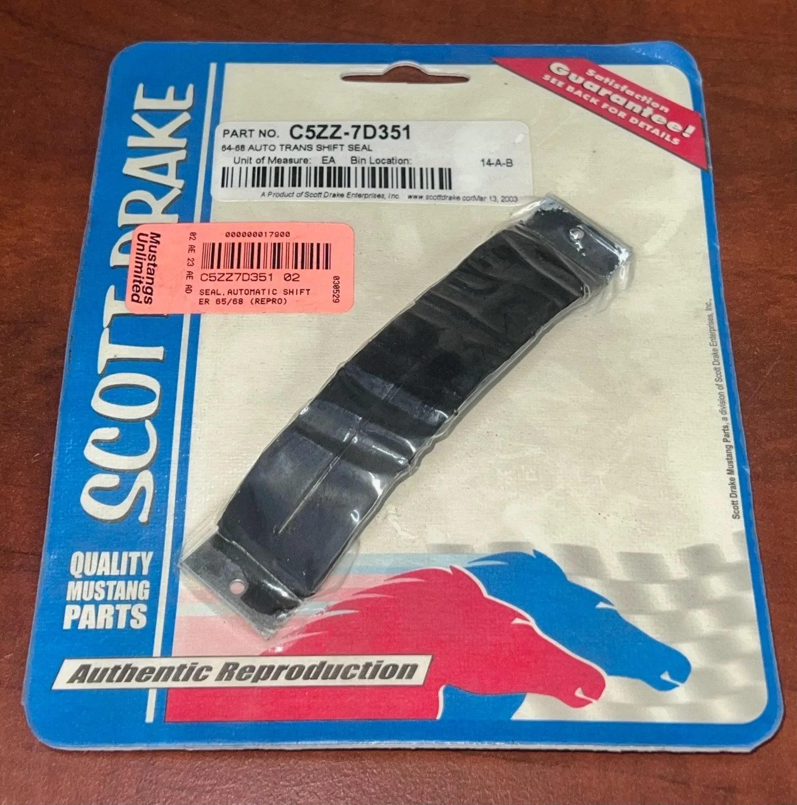 Scott Drake C5ZZ-7D351 Shift Seal - Automatic Transmission