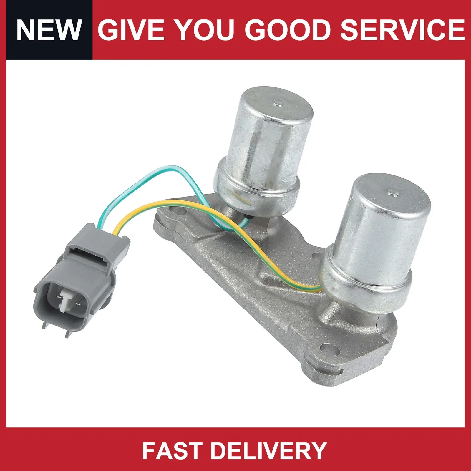 Pack of 1 For Acura Integra 1994-2000 Transmission Shift Solenoid Silver Tone