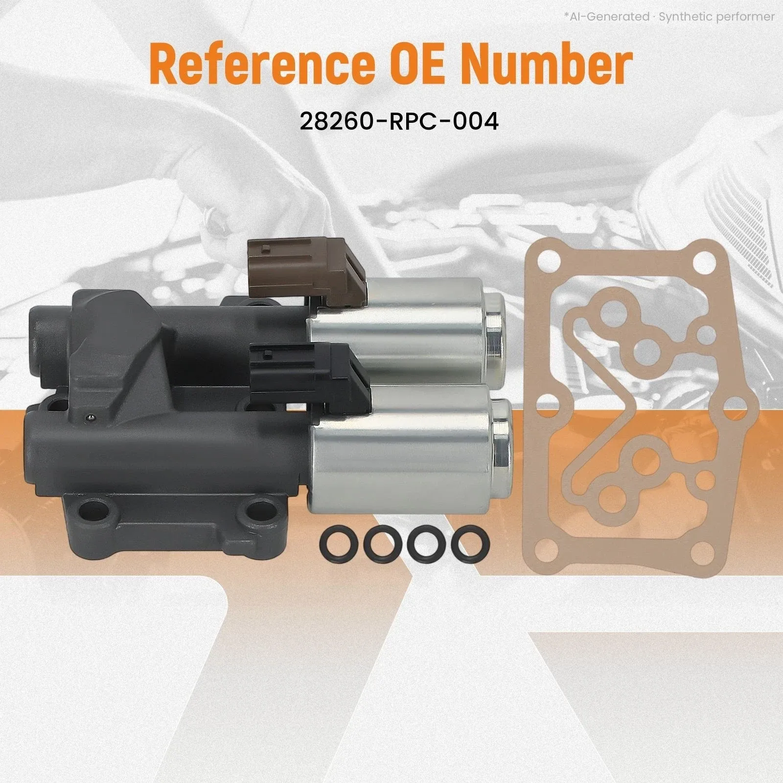 Transmission Dual Linear Shift Solenoid Valve For Honda Civic 1.8 28260-RPC-004 image 3