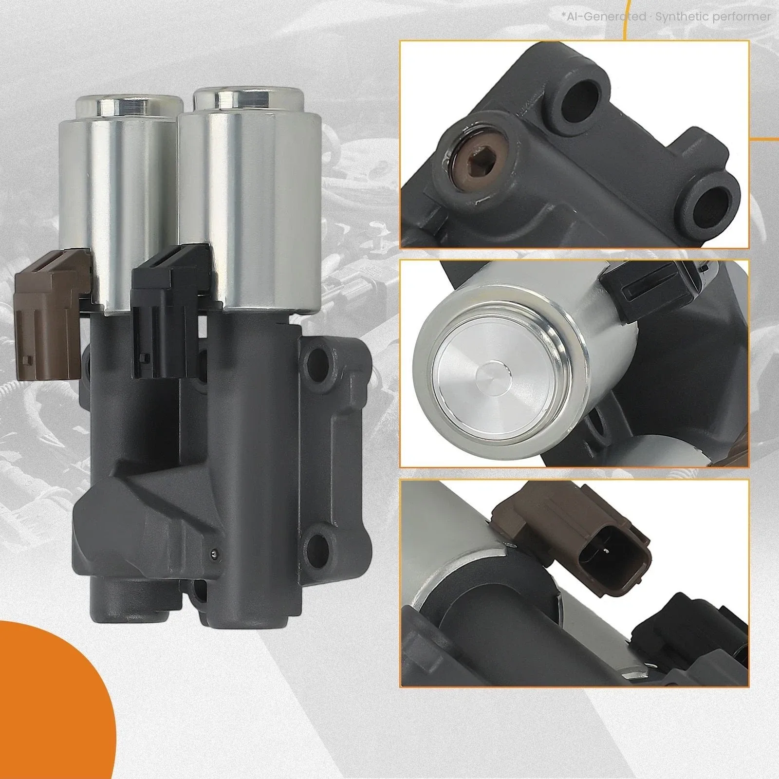 Transmission Dual Linear Shift Solenoid Valve For Honda Civic 1.8 28260-RPC-004 image 4