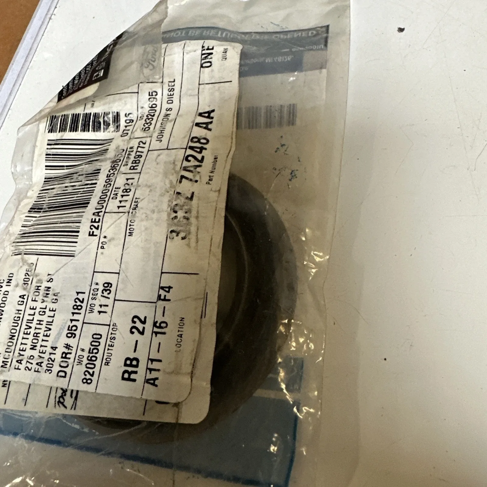 Ford Seal 3C3Z-7A248-AA OEM image 3