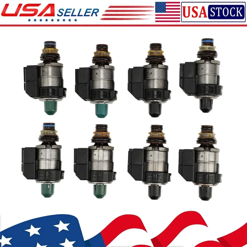 8PCS Automatic Transmission Shift Solenoid For Mercedes Benz SLK ML CVT 722.9