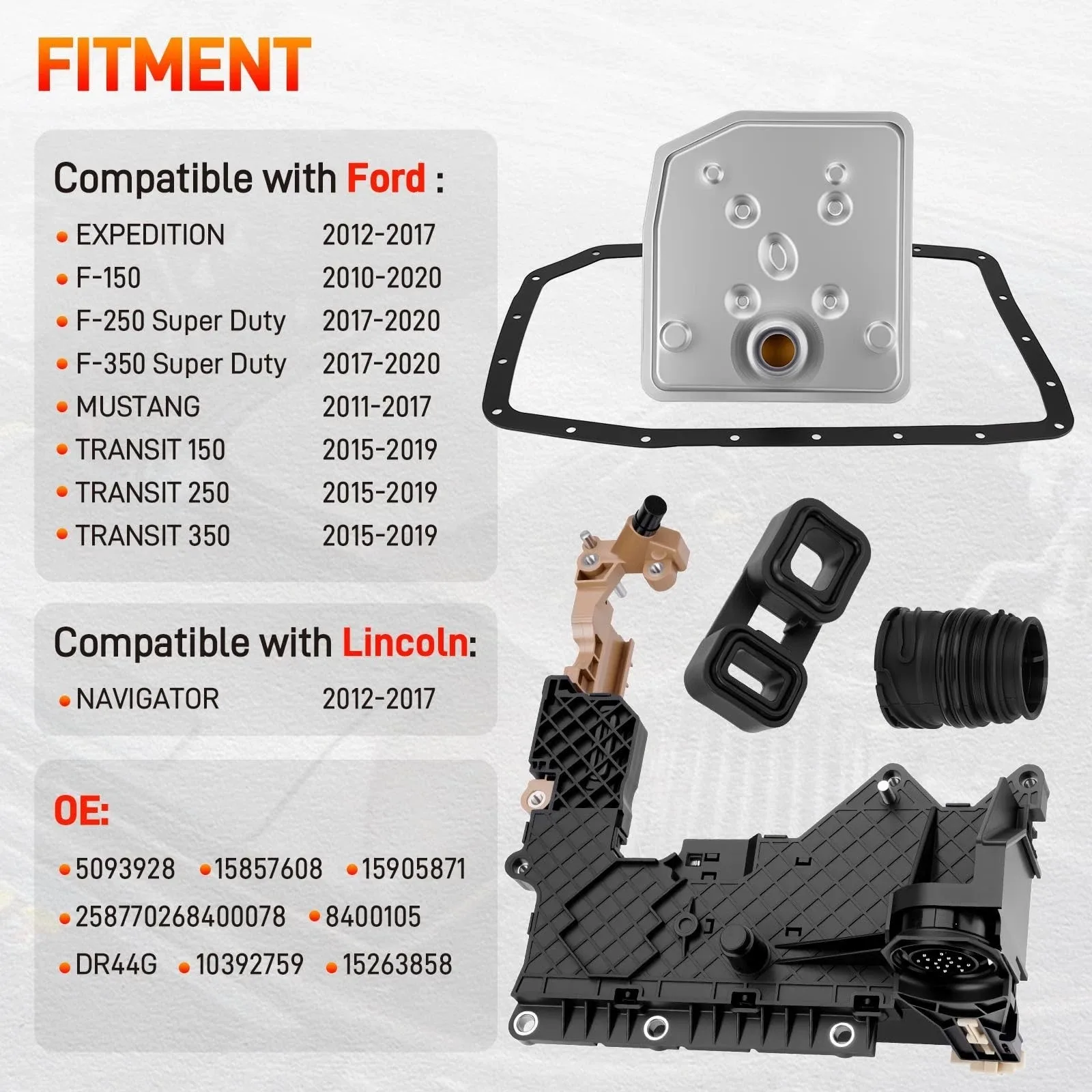 6R80 Transmission Lead Frame Assembly AL3Z-7G276-D / 926-149 image 3
