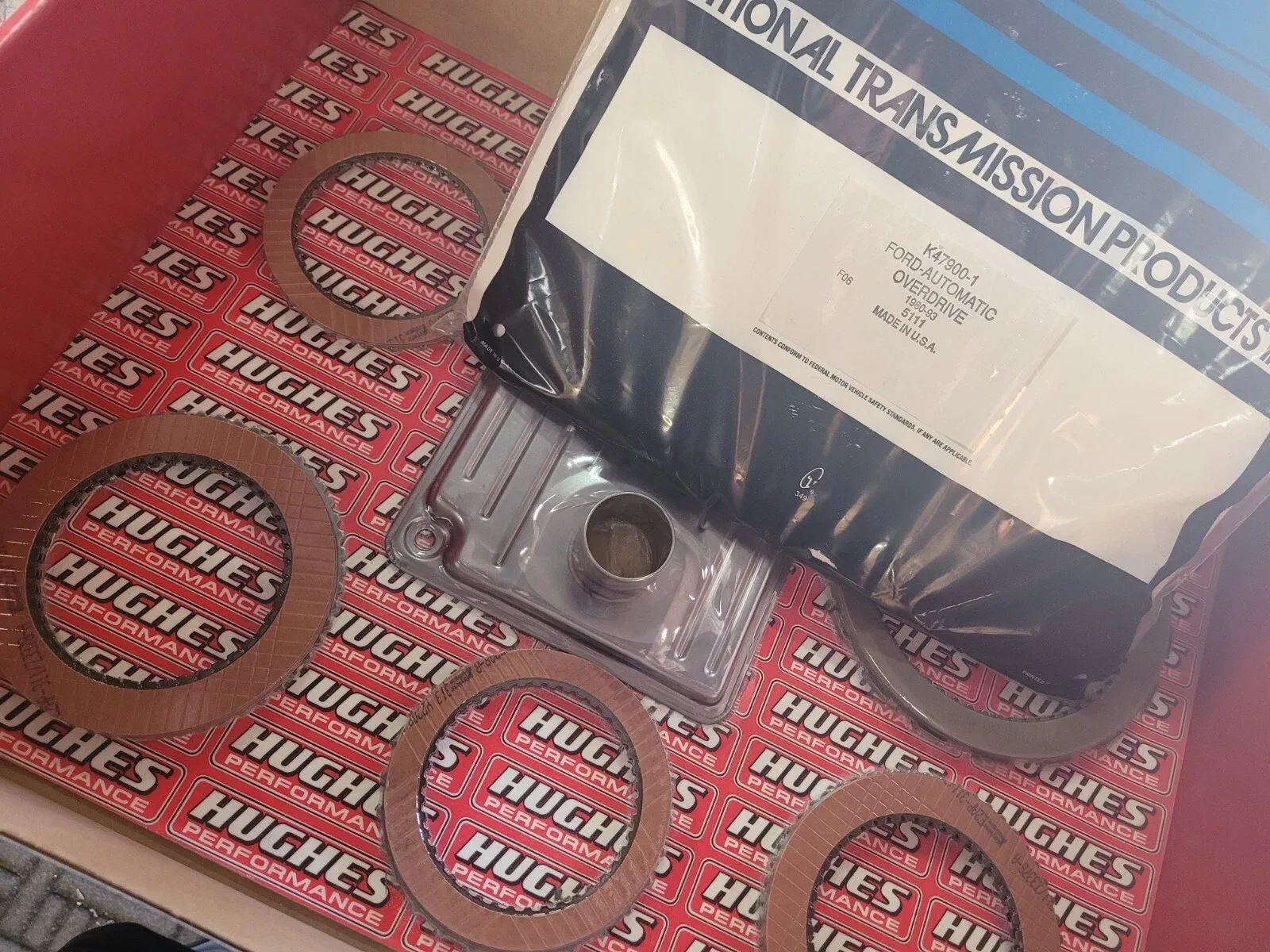 Ford AOD Transmission Rebuild Kit 1990-1991 image 2