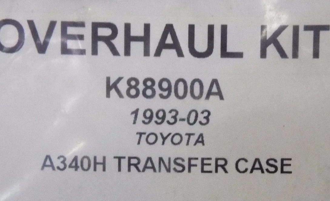 1993-2003 Toyota R150 Transfer Case Overhaul Kit (K88900A) - Gaskets & Seals image 2