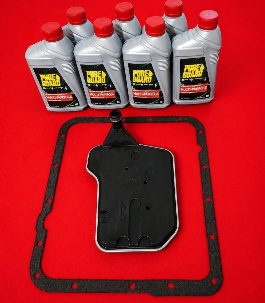 1993-up 4L60E Transmission Filter Kit & PUREGUARD DEXIIIH V ATF (74010EB) image 2