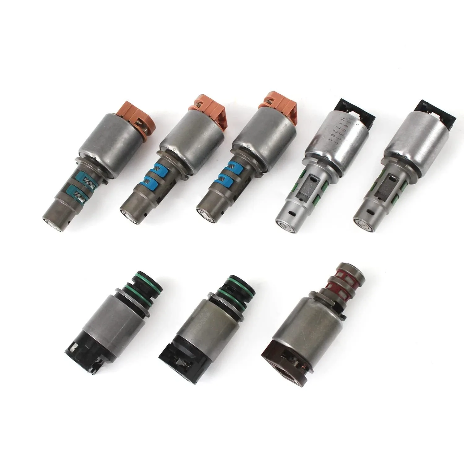 8pcs Transmission Solenoids Kit 46313-3B030 46313-3B000 Suitable for Hyundai Kia