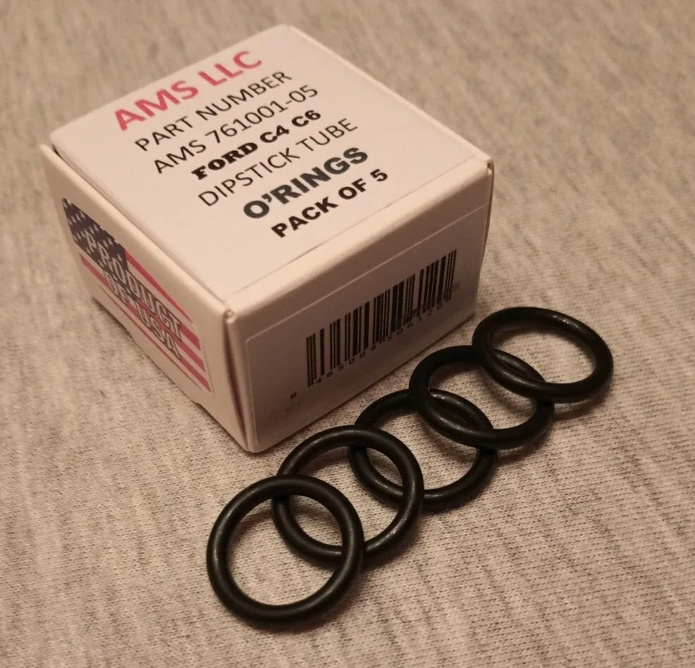 Dipstick Filler Tube O-Ring Seal for Ford C4/C6/FM X - AMS 761001-01 (Pack of 5)