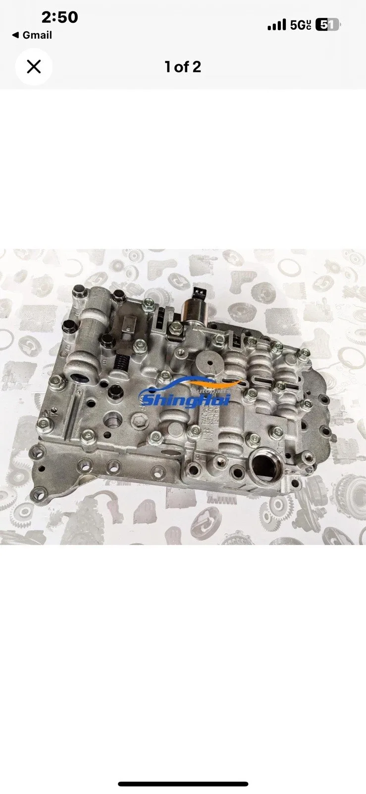 A4CF1 A4CF2 4621023020 4621023000 Transmission Valve Body For HYUNDAI KIA image 2