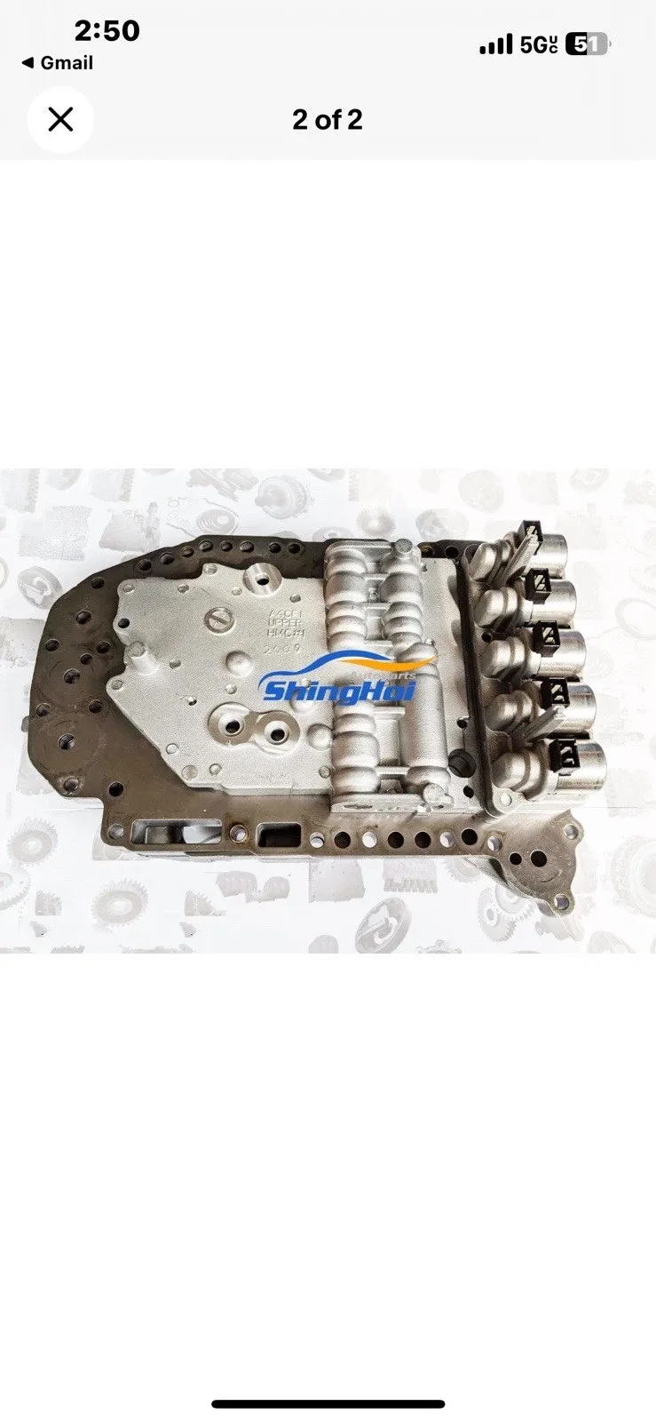A4CF1 A4CF2 4621023020 4621023000 Transmission Valve Body For HYUNDAI KIA
