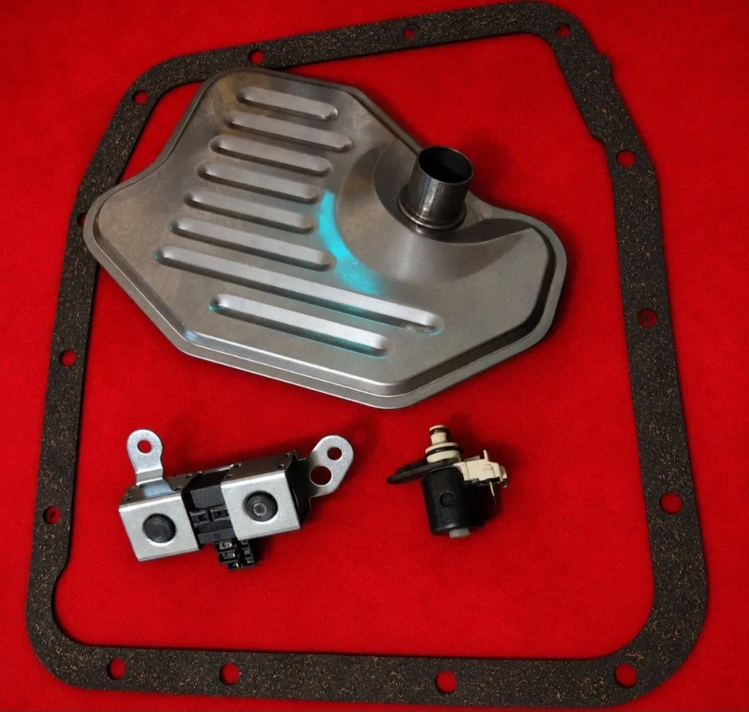 4R70W 4R75W TRANSMISSION FILTER KIT 4X4 &TCC SHIFT LOCK & SHIFT SOLENOID 98-2008 image 2