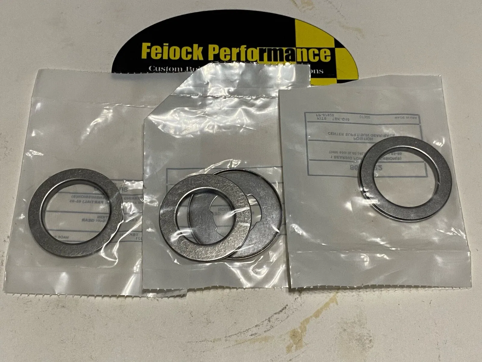 TH400 Thrust Bearing Kit (3 Bearing Set) - Feiock Performance FP 400