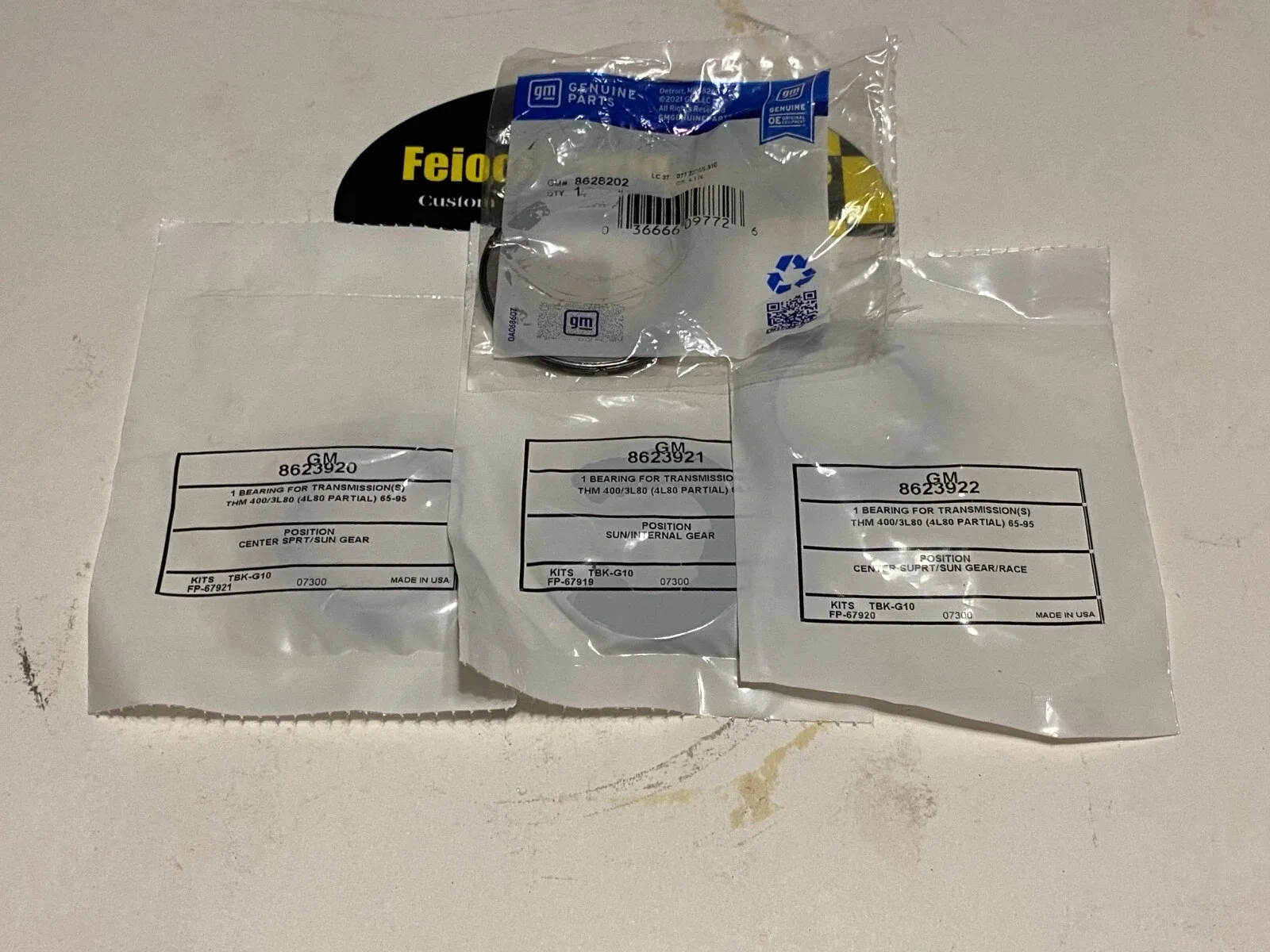 Feiock Performance 4L80E Torrington Thrust Bearing Kit FP 4L80EBRGKIT image 2